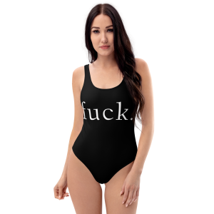 A F#%king One-Piece Swimsuit
