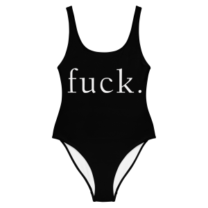A F#%king One-Piece Swimsuit